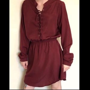 Rue 21 Maroon Dress